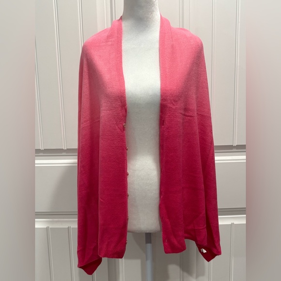 Pink Button-Up Scarf - Picture 3 of 6